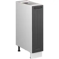 Vicco Apotheekkast Fame-Line, Donkergrijs/Wit, 20 cm zonder werkblad