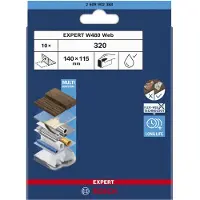 Bosch Accesorios Expert W480 Schuurpapier G320 10 Eenheden