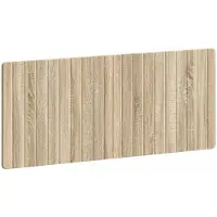 vidaXL Wandgemonteerd Hoofdbord ZWOLLE Sonoma Eiken Bewerkt hout