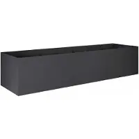 vidaXL Plantenbak Zwart 280 x 80 x 60 cm Koudgewalst staal