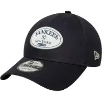 New Era Pet 'Patch 9FORTY New York Yankees' zwart