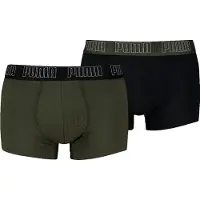 Puma Boxershorts 'Everyday' donkergroen / zwart