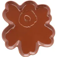Marimekko Unikko shape bord Chestnut