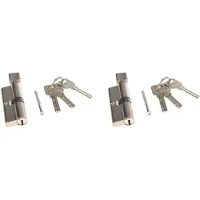 Torribaly 2x 70mm cilinderslot accessoires binnen zinklegering deur Europees Stan