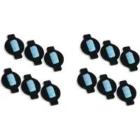 ISTOVO 12Pcs Water Wick Cap Kit for Braava 380 380T 320 Mint 4200 4205 5200 5200C Robot Replacement Vacuum Cleaner Parts