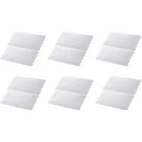 ISTOVO 60Pcs Anti-Slip Strips Safety Shower Treads Stickers Bathtub Non Slip Stickers Stair Step Anti Slip Tape 7.87Inch