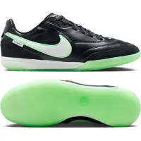 Nike Tiempo Streetgato Straatvoetbalschoenen Zwart Wit Felgroen