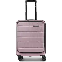 Franky Munich 4.0 4 wielen Cabinewagen 55 cm Laptopvak met uitbreidingsplooi roze