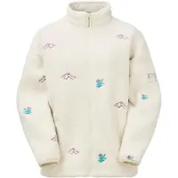 Picture Organic Clothing - Nyss Embro Zip Fleece Tofu voor Dames - Maat S - Beige