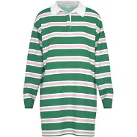 Mey Jurk groen / oudroze / wit