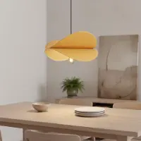 Lyora Moderne hanglamp Luve zwart met geel