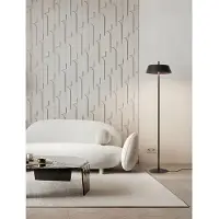 Lyora Strakke vloerlamp Velio zwart design