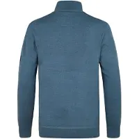 Petrol Industries Trui 'Half zip' blauw
