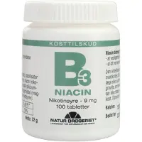 Natur Drogeriet B3 Niacin (Nicotinic acid) 22 g 100 stk.