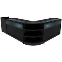 MonsterShop Sagittarius LED Winkel Toonbank Set LM60, TB60 & 2 x B1500 - Zwart