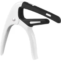 Jojomino Draagbare gitaarcapo Professionele gitaartoonwisselaar met plectrum voor akoestisch-elektrische gitaren Ukelele Mandoline A