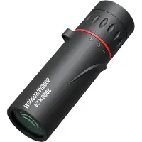 Jojomino 2000x24 HD monoculaire telescoop, draagbare minitelescoop voor kamperen in de buitenlucht en vogelspotten