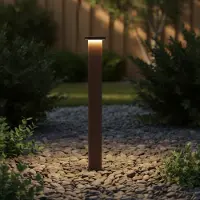 Lyora Moderne padverlichting Bast roestbruin 65cm - 3000K