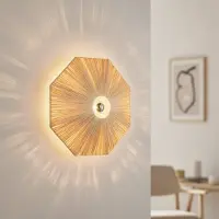 Lyora Japandi wandlamp Elvio Ø 45cm