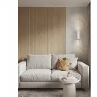 Lyora Design wandlamp Olvio wit marmer