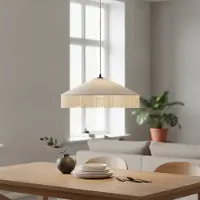 Lyora Tiffany hanglamp Velvy beige