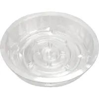 Jojomino 10 stuks 8 inch doorzichtige plantenschotels van plastic met lekbakken voor binnen- en buitenplanten, geschikt voor vetplanten en bloempotten