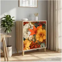 vidaXL Dressoir GENNEP Sonoma 69 x 33 x 75 cm Bewerkt hout
