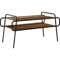 vidaXL Salontafel Oud hout 100 x 50 x 51 cm Bewerkt hout