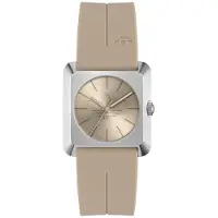Adidas Originals Retro Pop Four AOSY26501 Horloge - Siliconen - Crème - Ø 32 mm