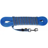 Dingo Antislip Hondenlijn Rubber 2cm x 5m Blauw