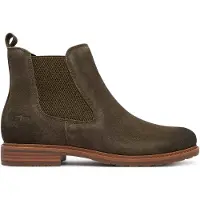 Tamaris Chelsea boots olijfgroen