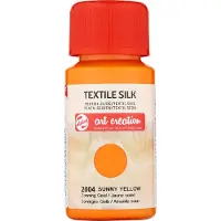 Talens Textiel Silk 50 ml Zonnig Geel