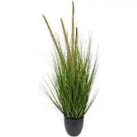 Oosterik Home Pennisetum siergras in pot H 85 cm kunstplant