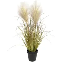 Oosterik Home Pampasgras perzik H 72 cm kunstplant