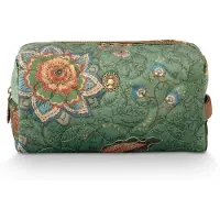Pip studio Coco Cosmetic Bag Medium Mumbai Morning Green21.5x10x10.5cm