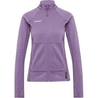 Mammut - Dames fleeces - Taiss ML Jacket Women Paloja voor Dames van Gerecyclede materialen - Maat XS - Paars