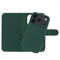 Accezz Edge Uitneembare Bookcase met MagSafe voor de Apple iPhone 18 Pro / 17 Pro - Groen