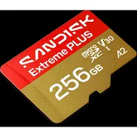 SanDisk Microsdxc Extreme Plus Uhs-i 256 Gb