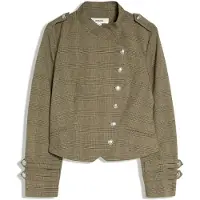 Bershka Blazers taupe / kaki / zwart