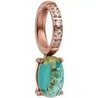 Purelei Hangers turquoise / rose-goud