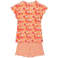 Boboli 483072 Korte Mouw Pyjama Oranje 10 Years Meisje