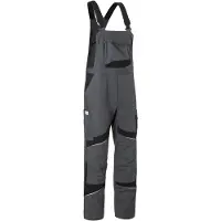 Kübler ACTIVIQ 32553421 Hi Vis Reflecterend Amerikaanse Overall HEREN Overall Werkkleding Rood Antraciet - Met Kniezak