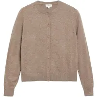 s.Oliver Gebreid vest donkerbeige