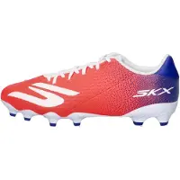 SKECHERS Voetbalschoen 'CLUB' enziaan / oranjerood / wit