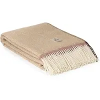 Most - Wollen plaid Denver - 100% Nieuw-Zeelandse wol - 140 x 200 cm - creme