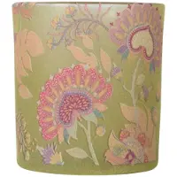 Mars & More Theelichthouder neon bloemen klein 8cm