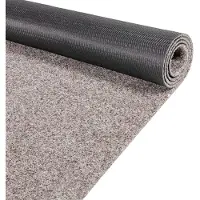 ANRO Schoonloopmat op rol Beige 80 cm x 10 m - Antislip - Wasbaar