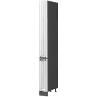 Vicco Apotheekkast Fame-Line, Wit Landhuis/Antraciet, 20 cm
