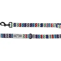 Flamingo Hond Looplijn Nusa Penida Blauw 1,8m 25mm