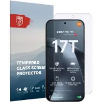 Rosso Screen Protector Geschikt voor Xiaomi 17T | 9H Tempered Glass | Glasplaatje | Beschermlaag | Beschermglas | 9H Hardheid